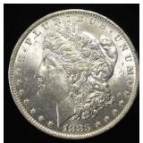 1883-O MORGAN DOLLAR AU/BU
