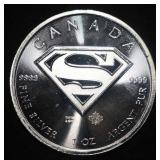 SUPERMAN 1 OZ .999 SILVER ROUND
