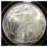 2000 AMERICAN SILVER EAGLE