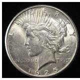 1925-S PEACE DOLLAR BU