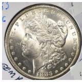 1883-CC MORGAN DOLLAR GEM BU