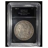 1881-S MORGAN DOLLAR AUTHENTICATED VERY GOOD