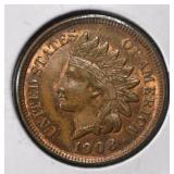 1908 INDIAN CENT CH TO GEM UNC