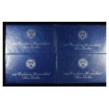 (3) 1972 EISENHOWER UNCIRCULATED SILVER DOLLARS