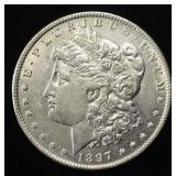 1897-O MORGAN DOLLAR CH AU