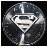 1 OZ .999 SILVER CANADIAN SUPERMAN