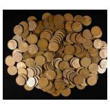 200 'S' MINT WHEAT CENTS