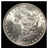 1891 MORGAN DOLLAR CH BU