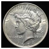 1924 PEACE DOLLAR