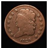 1829 CLASSIC HEAD HALF CENT