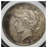 1922-S PEACE DOLLAR