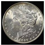 1886 MORGAN DOLLAR AU/BU