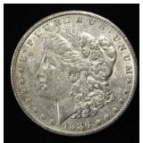 1886-O MORGAN DOLLAR AU