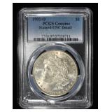 1902-O MORGAN DOLLAR PCGS GENUINE UNC DETAIL