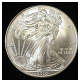2010 AMERICAN SILVER EAGLE