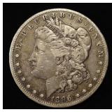 1896-S MORGAN DOLLAR VF