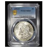 1898-O MORGAN DOLLAR PCGS MS 64
