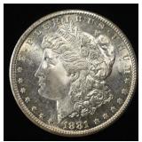 1881-S MORGAN DOLLAR CH BU