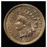 1863 CN INDIAN CENT CH/GEM BU