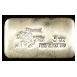 PONY EXPRESS 5 OZ .999 SILVER BAR