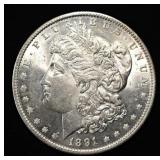 1891 MORGAN DOLLAR CH BU