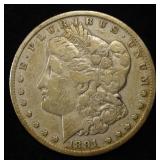 1891-CC MORGAN DOLLAR FINE