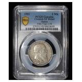 1902 2 MK 50TH YEAR J-30 PCGS GENUINE XF DETAIL