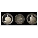 (3) COMMEMORATIVE HALF DOLLAR