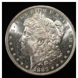 1883 MORGAN DOLLAR CH BU PROOF LIKE