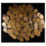 (200) 20'S WHEAT CENTS