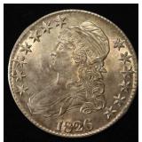 1826 BUST HALF DOLLAR CH/GEM BU
