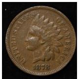 1878 INDIAN CENT VF