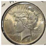 1924 PEACE DOLLAR