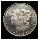 1878 7TF REV 78 MORGAN DOLLAR CH BU PROOF LIKE