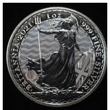 BRITANNIA 1 OZ .999 SILVER ROUND