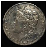 1881 MORGAN DOLLAR AU/BU