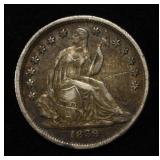 1839-O SEATED LIBERTY DIME XF SCRATCH