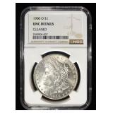 1990-O MORGAN DOLLAR NGC BU DETAILS