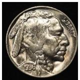 1936 BUFFALO NICKEL GEM BU