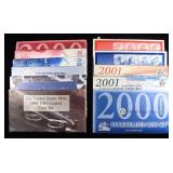 1996-2002 U.C. MINT SETS
