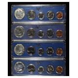 (4) 1967 US SPECIAL MINT SETS