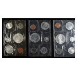 (3) 1965 CANADIAN SILVER PROOFLIKE SETS