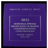 2022 PURPLE HEART HALL OF HONOR PR 0.999 SILVER
