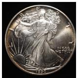 1990 AMERICAN SILVER EAGLE