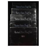 (5) 1980 PROOF SETS