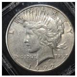 1922-S PEACE DOLLAR