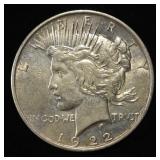 1922 PEACE DOLLAR