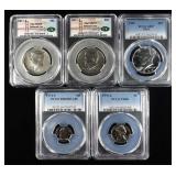 MIXED GRADED COIN LOT