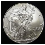 2002 AMERICAN SILVER EAGLE