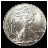 2003 AMERICAN SILVER EAGLE
